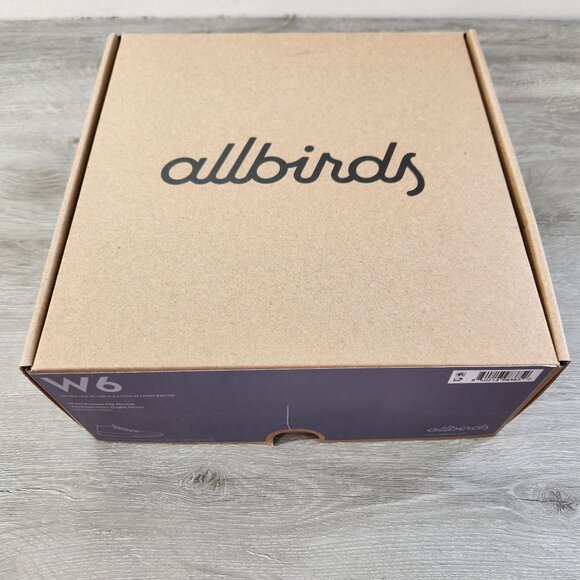 Allbirds Wool Runner-up Mizzle Medium Grey Light Grey New In Box Women's Size 6 - Picture 13 of 15